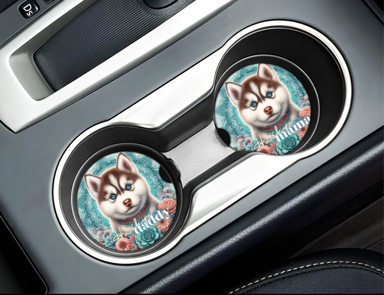 Dog Car Coasters