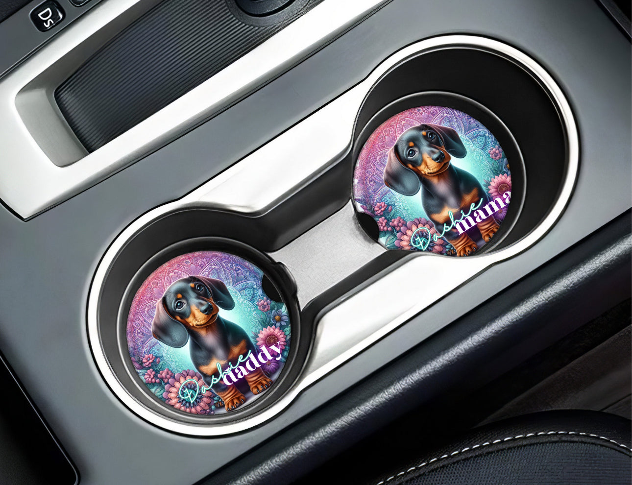 Dog Car Coasters