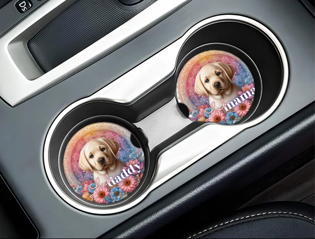 Dog Car Coasters