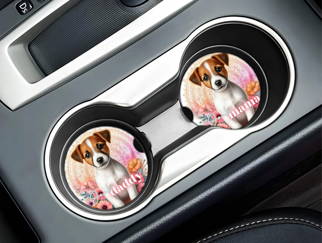 Dog Car Coasters