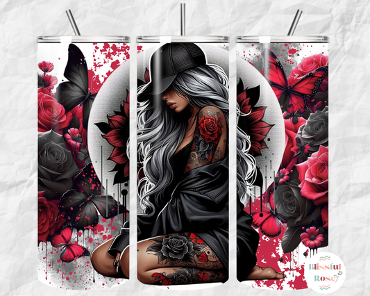 Black & Red Girl