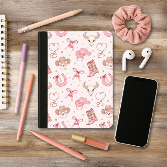 Boots and Skulls- A5 Reusable Notebook - PRE ORDER